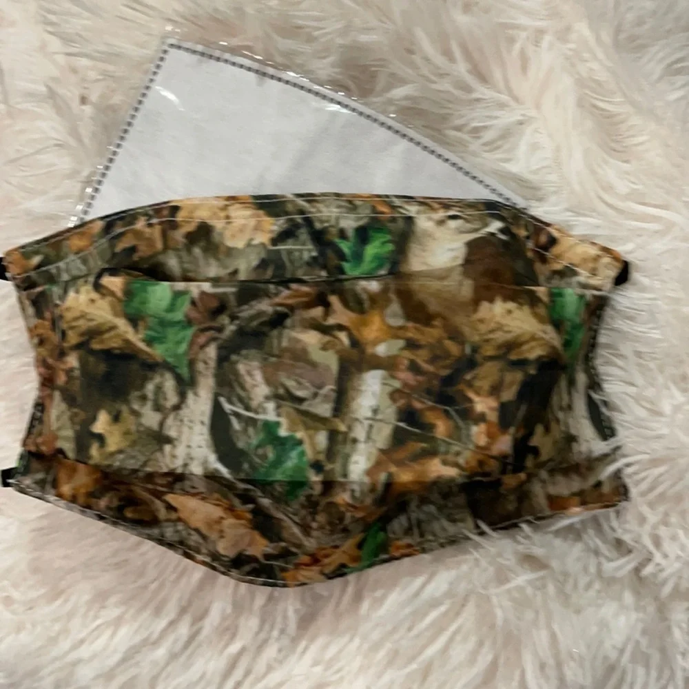 New camo face mask